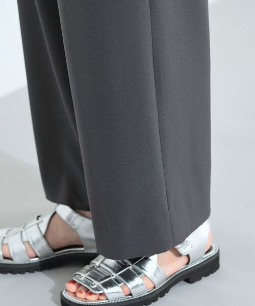 INDIVI / インディヴィ パンツ | 【UVケア／SETUP可能】エアリージョーゼット ワイドパンツ | 詳細22