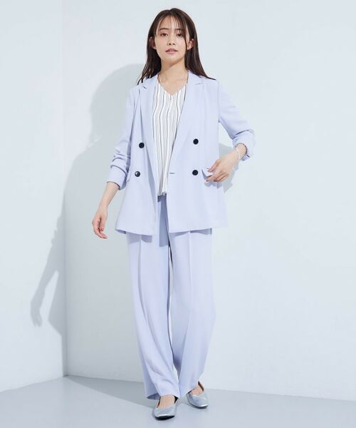 INDIVI / インディヴィ シャツ・ブラウス | 【洗える/通勤】マルチストライプブラウス | 詳細11