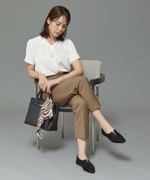 INDIVI / インディヴィ シャツ・ブラウス | 【洗える/通勤】マルチストライプブラウス | 詳細3