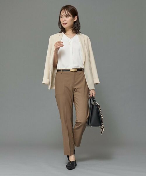 INDIVI / インディヴィ シャツ・ブラウス | 【洗える/通勤】マルチストライプブラウス | 詳細4