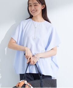 INDIVI / インディヴィ シャツ・ブラウス | 【体型カバー】スクエアブラウス