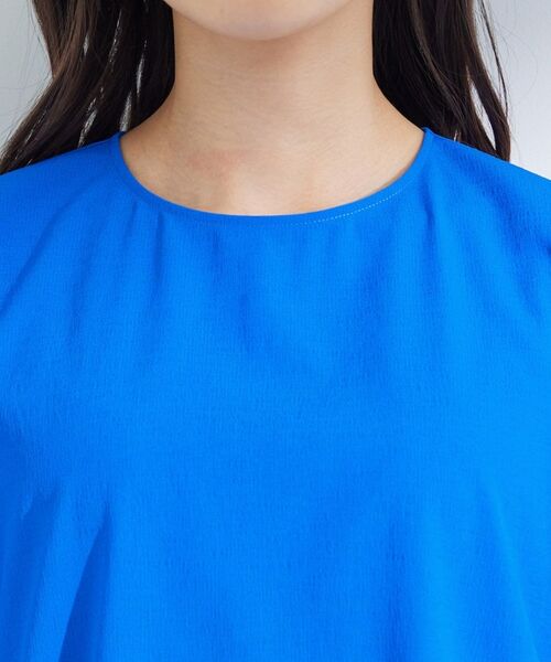 INDIVI / インディヴィ シャツ・ブラウス | 【体型カバー】スクエアブラウス | 詳細21