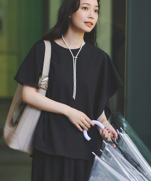 INDIVI / インディヴィ シャツ・ブラウス | 【体型カバー】スクエアブラウス | 詳細27