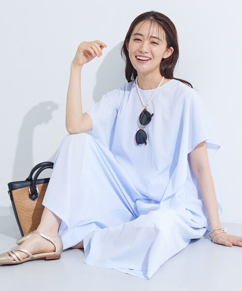 INDIVI / インディヴィ シャツ・ブラウス | 【体型カバー】スクエアブラウス | 詳細7