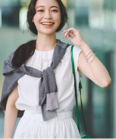 INDIVI / インディヴィ シャツ・ブラウス | 【クールエアー素材／UVケア／吸汗速乾】エアリータックブラウス