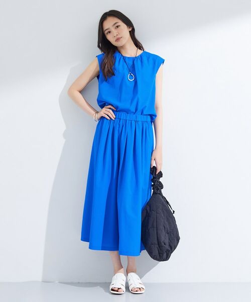 INDIVI / インディヴィ シャツ・ブラウス | 【クールエアー素材／UVケア／吸汗速乾】エアリータックブラウス | 詳細16