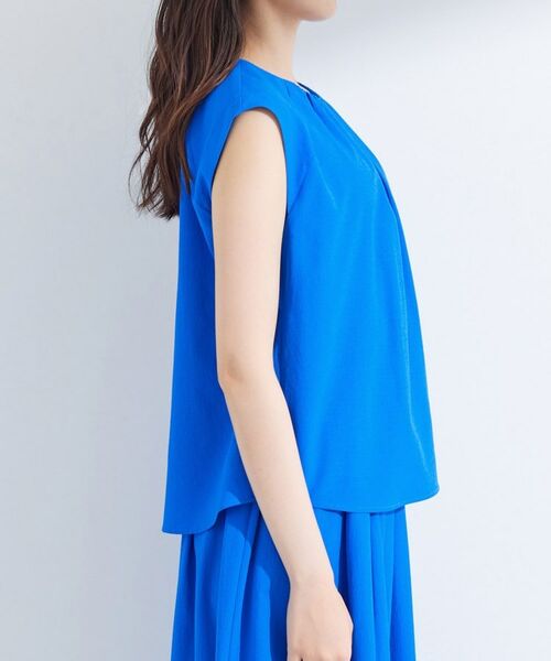 INDIVI / インディヴィ シャツ・ブラウス | 【クールエアー素材／UVケア／吸汗速乾】エアリータックブラウス | 詳細19