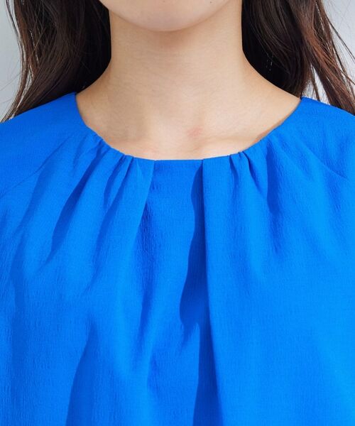 INDIVI / インディヴィ シャツ・ブラウス | 【クールエアー素材／UVケア／吸汗速乾】エアリータックブラウス | 詳細21