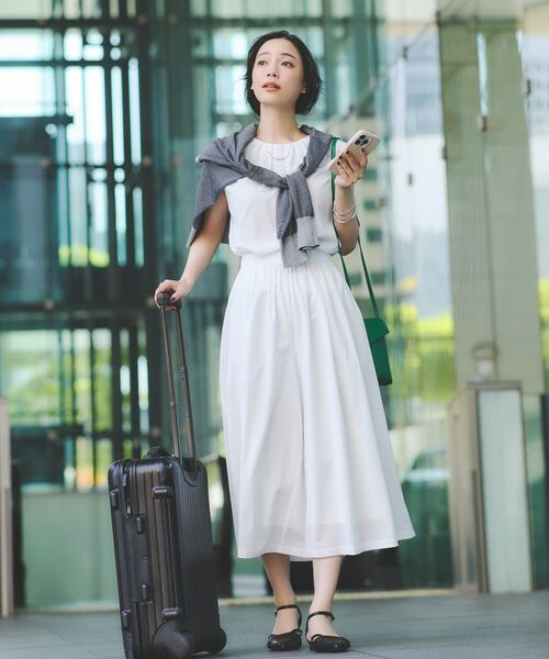 INDIVI / インディヴィ シャツ・ブラウス | 【クールエアー素材／UVケア／吸汗速乾】エアリータックブラウス | 詳細26