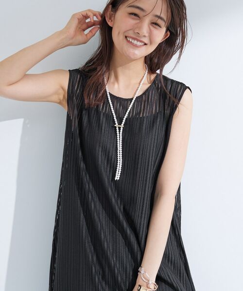 INDIVI / インディヴィ チュニック | 【洗える/セットアップ可能】ラッセルチュニック | 詳細6