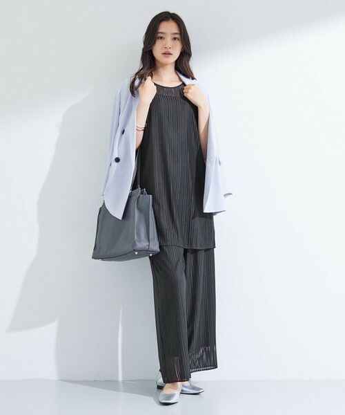 INDIVI / インディヴィ チュニック | 【洗える/セットアップ可能】ラッセルチュニック | 詳細7