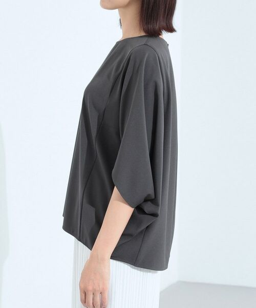 INDIVI / インディヴィ シャツ・ブラウス | 【体型カバー/SETUP可能】ジョーゼット　ドルマンブラウス | 詳細19