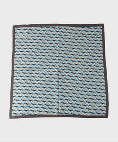 INDIVI / インディヴィ バンダナ・スカーフ | 【70㎝四方】キカ柄スカーフ