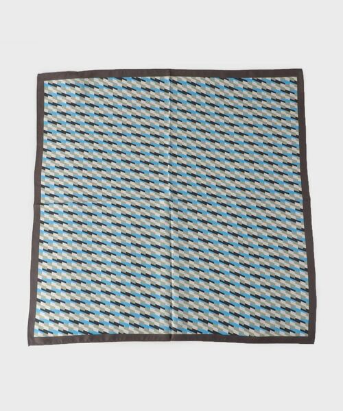 INDIVI / インディヴィ バンダナ・スカーフ | 【70㎝四方】キカ柄スカーフ | 詳細1