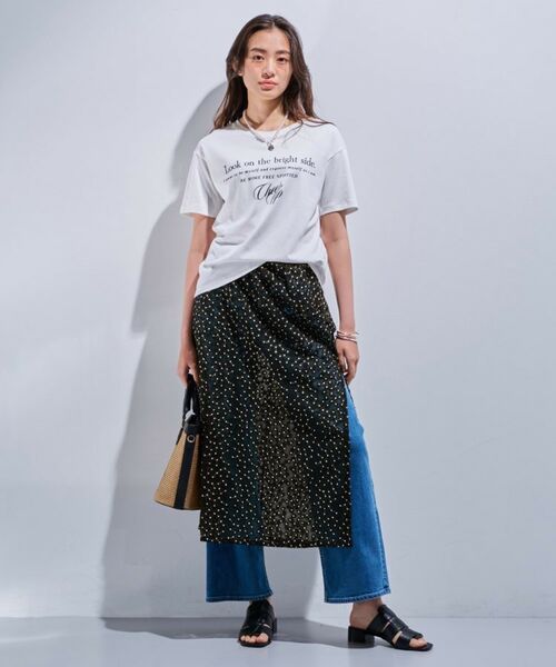 INDIVI / インディヴィ ロング・マキシ丈スカート | 【トレンド感◎】レイヤード レーススカート | 詳細2