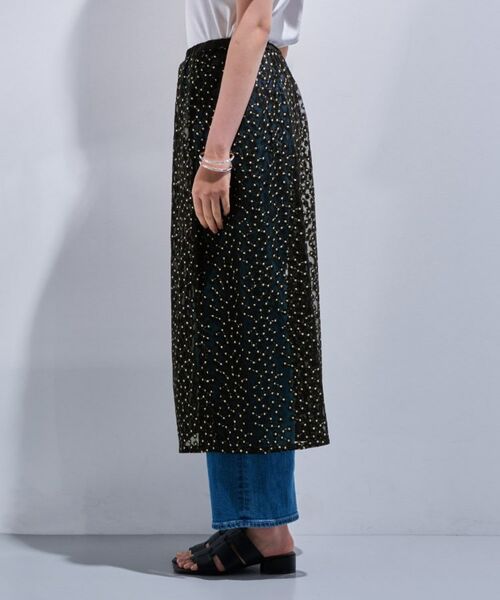 INDIVI / インディヴィ ロング・マキシ丈スカート | 【トレンド感◎】レイヤード レーススカート | 詳細6