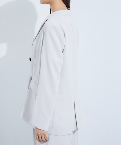 INDIVI / インディヴィ テーラードジャケット | 【着る日傘／遮熱／UVケア】ダブルジャケット | 詳細11