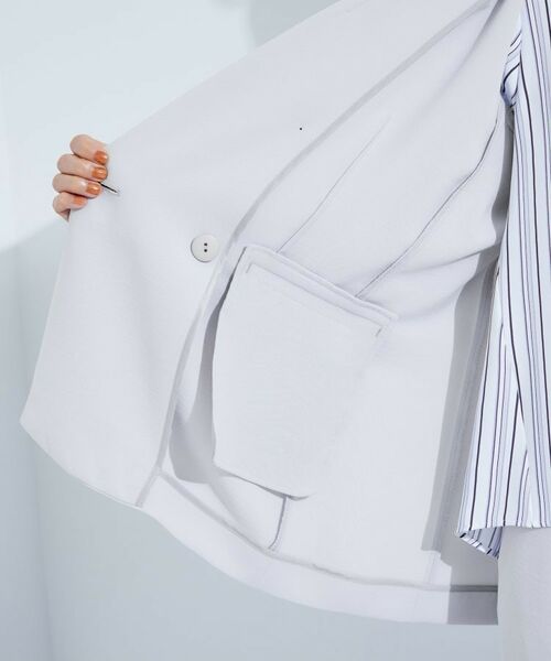 INDIVI / インディヴィ テーラードジャケット | 【着る日傘／遮熱／UVケア】ダブルジャケット | 詳細19