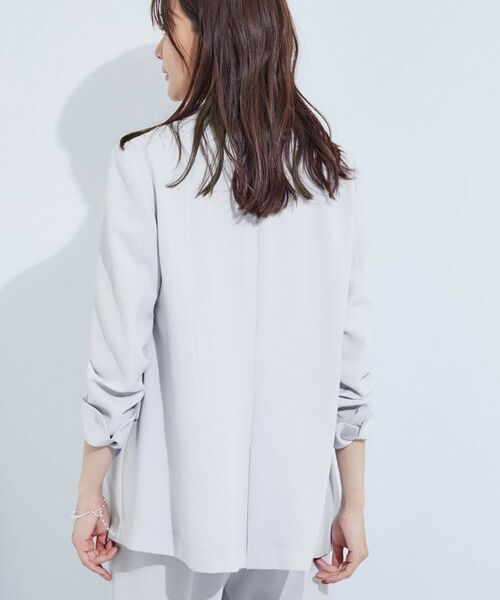 INDIVI / インディヴィ テーラードジャケット | 【着る日傘／遮熱／UVケア】ダブルジャケット | 詳細3