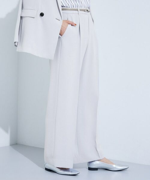 INDIVI / インディヴィ パンツ | 【着る日傘/遮熱/UVケア】ワイドパンツ | 詳細2