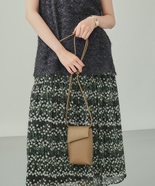 INDIVI / インディヴィ ショルダーバッグ | フラップポシェット(ベージュ(052))