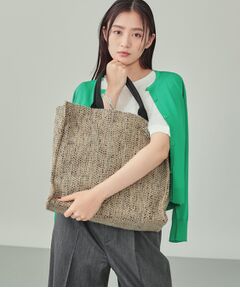 INDIVI / インディヴィ トートバッグ | 【選べる柄バリエ】スクエアトートバッグ