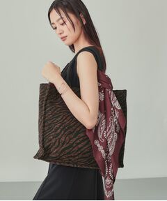 INDIVI / インディヴィ トートバッグ | 【選べる柄バリエ】スクエアトートバッグ