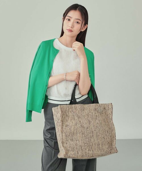 INDIVI / インディヴィ トートバッグ | 【選べる柄バリエ】スクエアトートバッグ | 詳細1