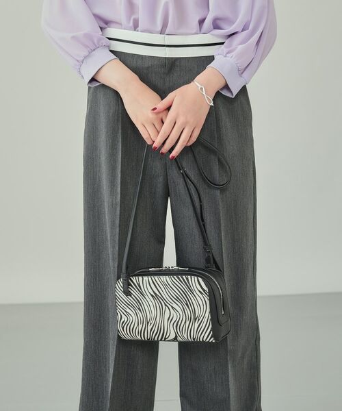 INDIVI / インディヴィ ショルダーバッグ | アニマルハラコ ボストンショルダー | 詳細1