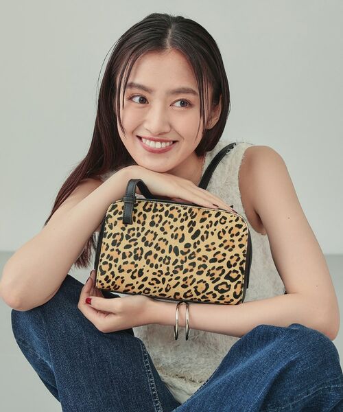 INDIVI / インディヴィ ショルダーバッグ | アニマルハラコ ボストンショルダー | 詳細3