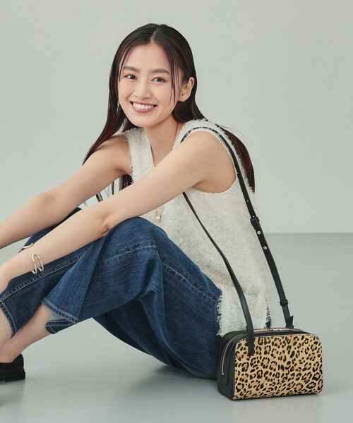 INDIVI / インディヴィ ショルダーバッグ | アニマルハラコ ボストンショルダー | 詳細4