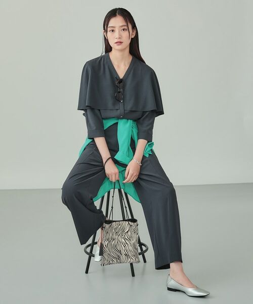 INDIVI / インディヴィ ショルダーバッグ | ◆アニマルハラコ ポシェット | 詳細1