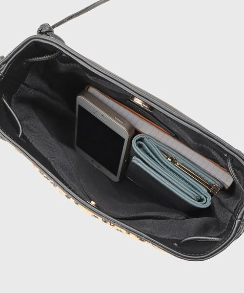 INDIVI / インディヴィ ショルダーバッグ | ◆アニマルハラコ ポシェット | 詳細12