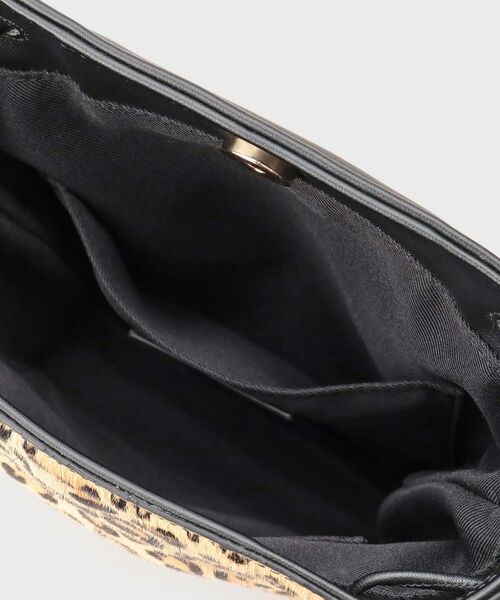 INDIVI / インディヴィ ショルダーバッグ | ◆アニマルハラコ ポシェット | 詳細13