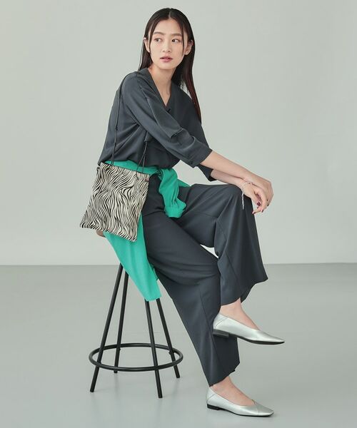 INDIVI / インディヴィ ショルダーバッグ | ◆アニマルハラコ ポシェット | 詳細2