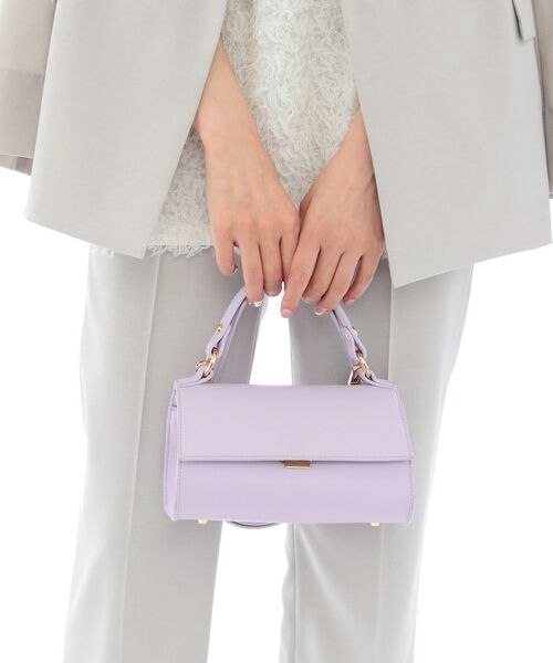 INDIVI / インディヴィ ショルダーバッグ | フラップスモールバッグ(ラベンダー(080))