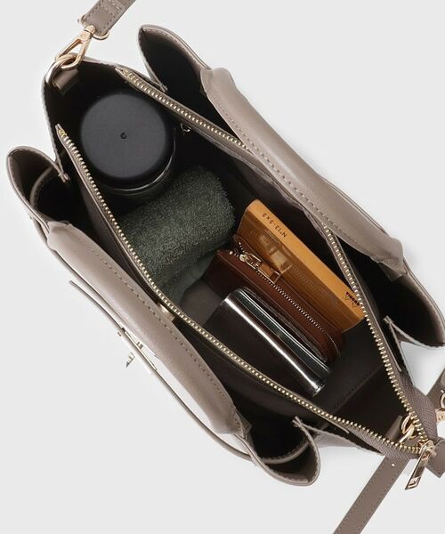 INDIVI / インディヴィ ハンドバッグ | ソフトタックミドルバッグ | 詳細10