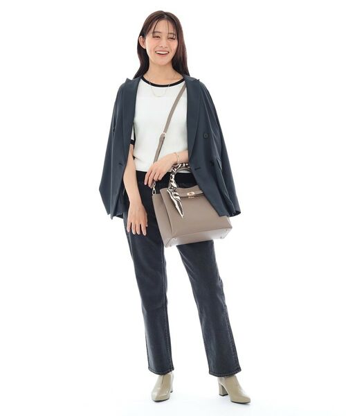 INDIVI / インディヴィ ハンドバッグ | ソフトタックミドルバッグ | 詳細2