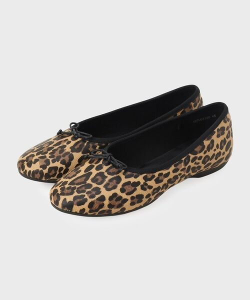 INDIVI / インディヴィ フラットシューズ | スゴラク バレーシューズ(モカブラウン(142))