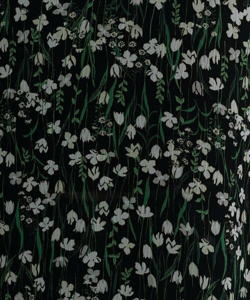 INDIVI / インディヴィ シャツ・ブラウス | 【秋映え柄/セットアップ可能】フラワーシフォンブラウス | 詳細5