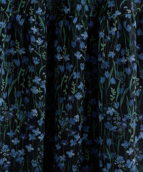 INDIVI / インディヴィ シャツ・ブラウス | 【秋映え柄/セットアップ可能】フラワーシフォンブラウス | 詳細9