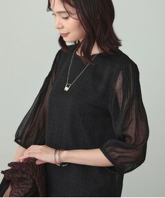 INDIVI / インディヴィ シャツ・ブラウス | フロッキードットブラウス