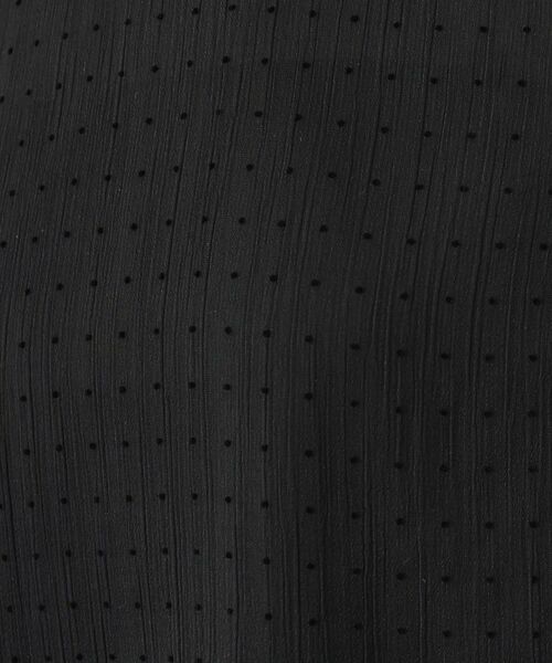 INDIVI / インディヴィ シャツ・ブラウス | フロッキードットブラウス | 詳細8