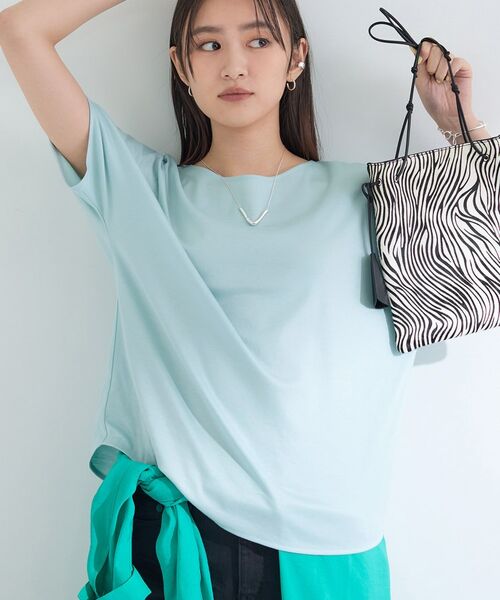 INDIVI / インディヴィ Tシャツ | 【インナーとしても活躍！】シンプルTシャツ | 詳細13