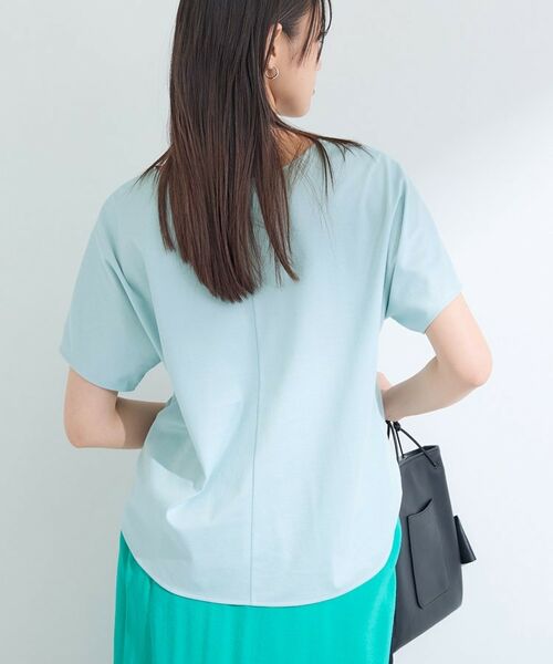 INDIVI / インディヴィ Tシャツ | 【インナーとしても活躍！】シンプルTシャツ | 詳細14