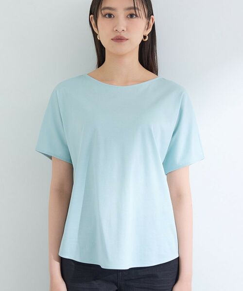 INDIVI / インディヴィ Tシャツ | 【インナーとしても活躍！】シンプルTシャツ | 詳細17
