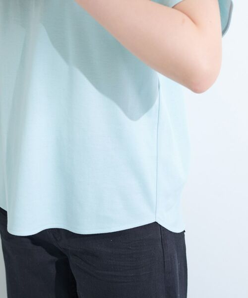 INDIVI / インディヴィ Tシャツ | 【インナーとしても活躍！】シンプルTシャツ | 詳細23