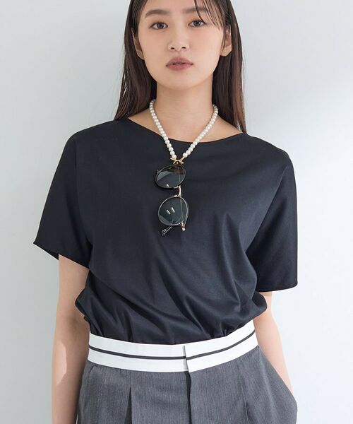 INDIVI / インディヴィ Tシャツ | 【インナーとしても活躍！】シンプルTシャツ | 詳細6