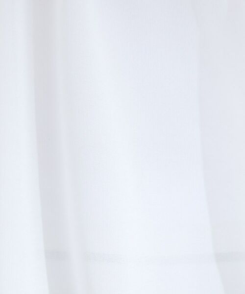 INDIVI / インディヴィ カットソー | 【体型カバー／マシンウォッシュ対応】シアージャージトップス | 詳細5