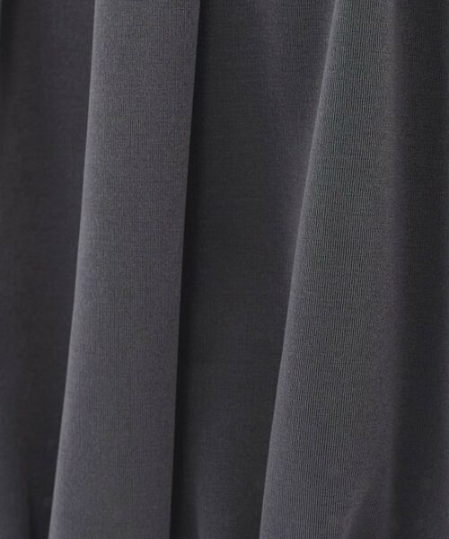 INDIVI / インディヴィ カットソー | 【体型カバー／マシンウォッシュ対応】シアージャージトップス | 詳細9